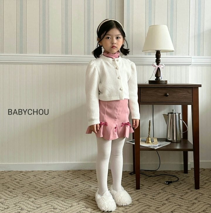 Babychou - Korean Children Fashion - #kidsstore - Jeina Cardigan - 2