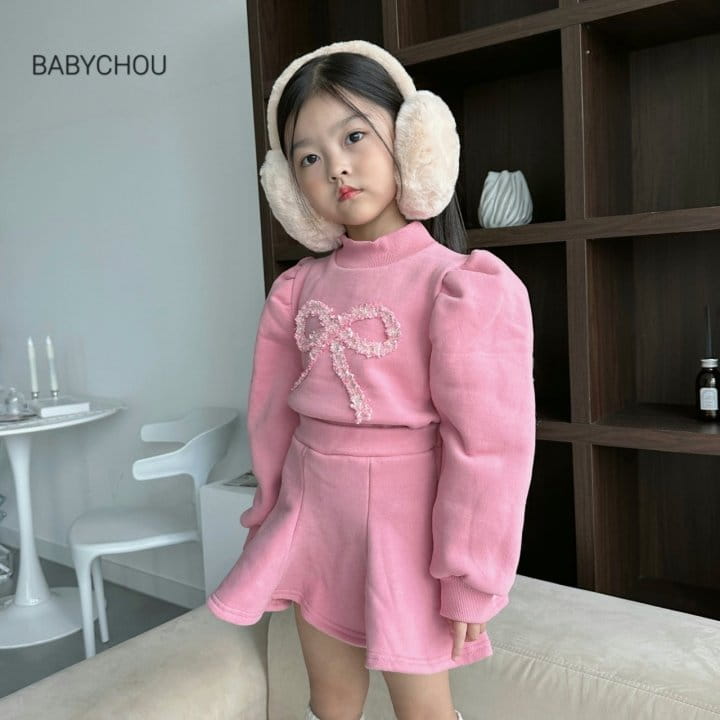 Babychou - Korean Children Fashion - #kidsstore - Rolly Top Bottom Set - 7