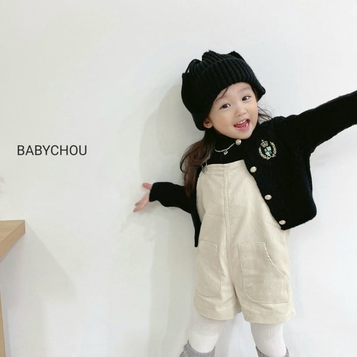 Babychou - Korean Children Fashion - #kidzfashiontrend - Baily Dungarees Pants - 10