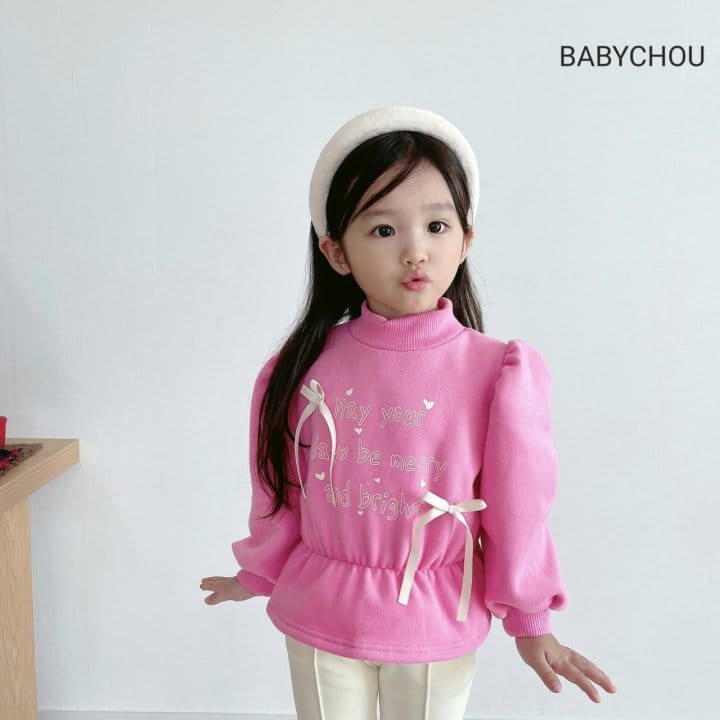 Babychou - Korean Children Fashion - #minifashionista - Merry Sweatshirt - 10