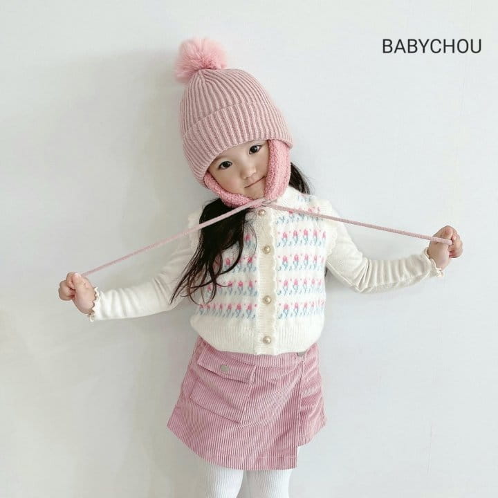 Babychou - Korean Children Fashion - #prettylittlegirls - OZ Vest - 5