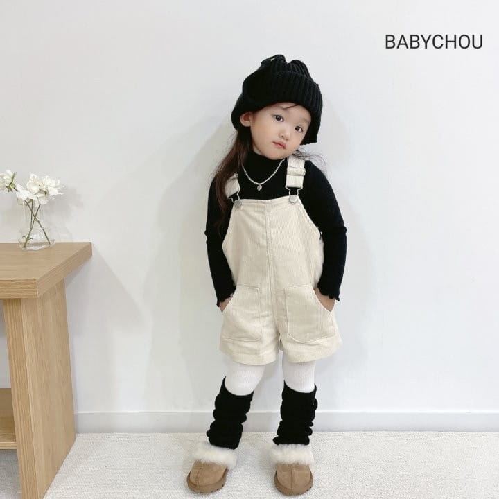 Babychou - Korean Children Fashion - #stylishchildhood - Baily Dungarees Pants - 2