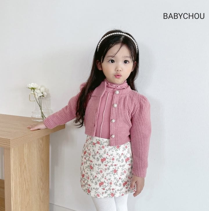 Babychou - Korean Children Fashion - #todddlerfashion - Jeina Cardigan - 9