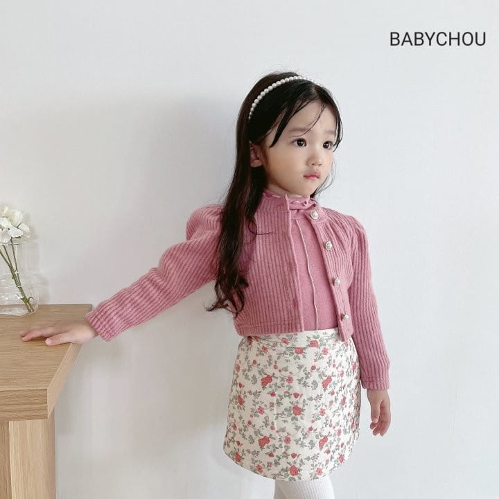 Babychou - Korean Children Fashion - #toddlerclothing - Jeina Cardigan - 10