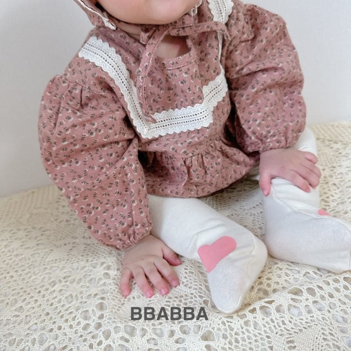 Bbabba - Korean Baby Fashion - #babylifestyle - Evlyn Lace Bodysuit with Bonnet - 6