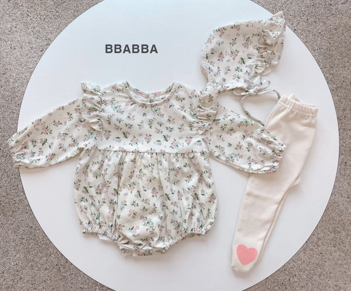 Bbabba - Korean Baby Fashion - #onlinebabyboutique - Blan Rin Set - 11