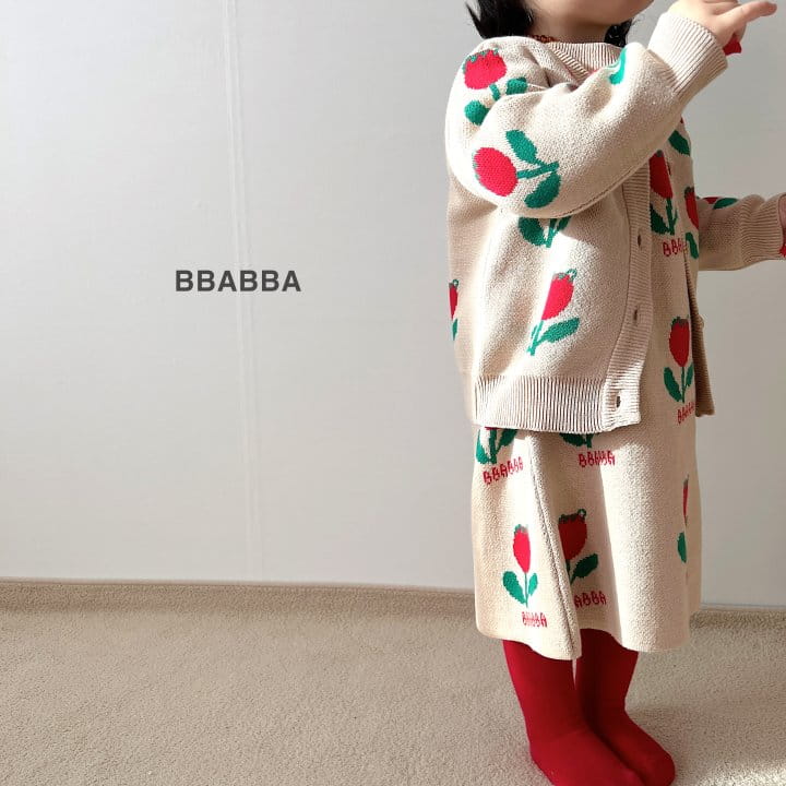 Bbabba - Korean Children Fashion - #childofig - Tulip Knit Cardigan - 8