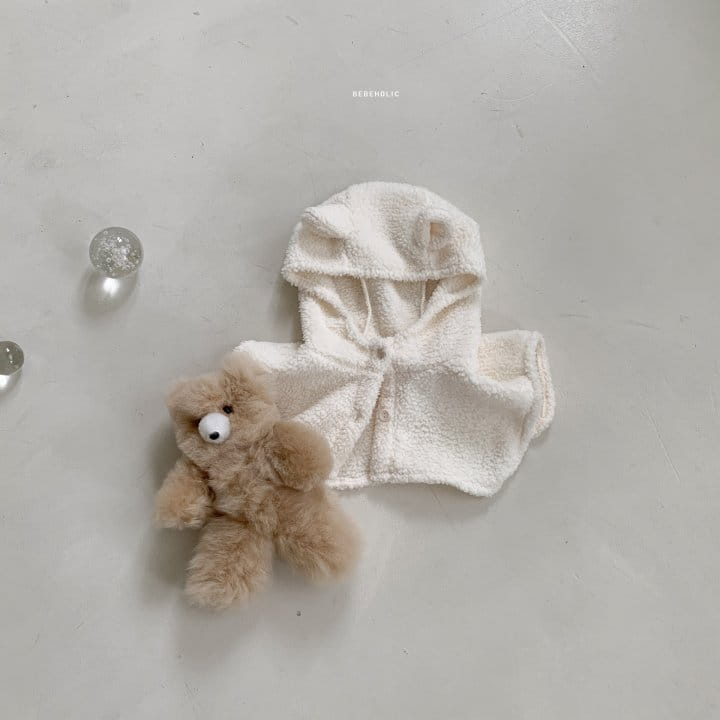 Bebe Holic - Korean Baby Fashion - #babyboutique - Bear Hoody Warmer - 6