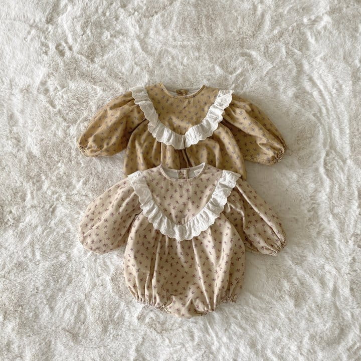 Bebe Holic - Korean Baby Fashion - #babyboutique - Marong Frill Bodysuit - 10