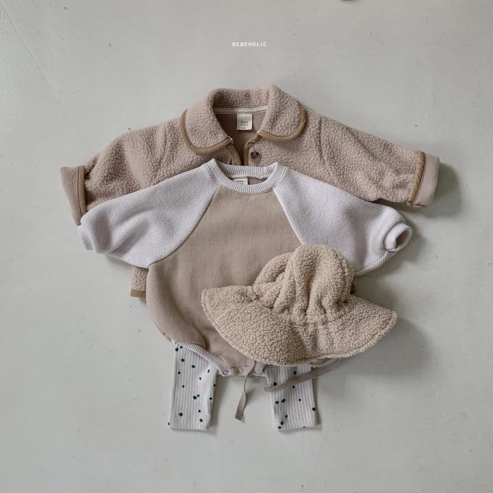 Bebe Holic - Korean Baby Fashion - #babyboutique - Bear Knit Bodysuit - 3