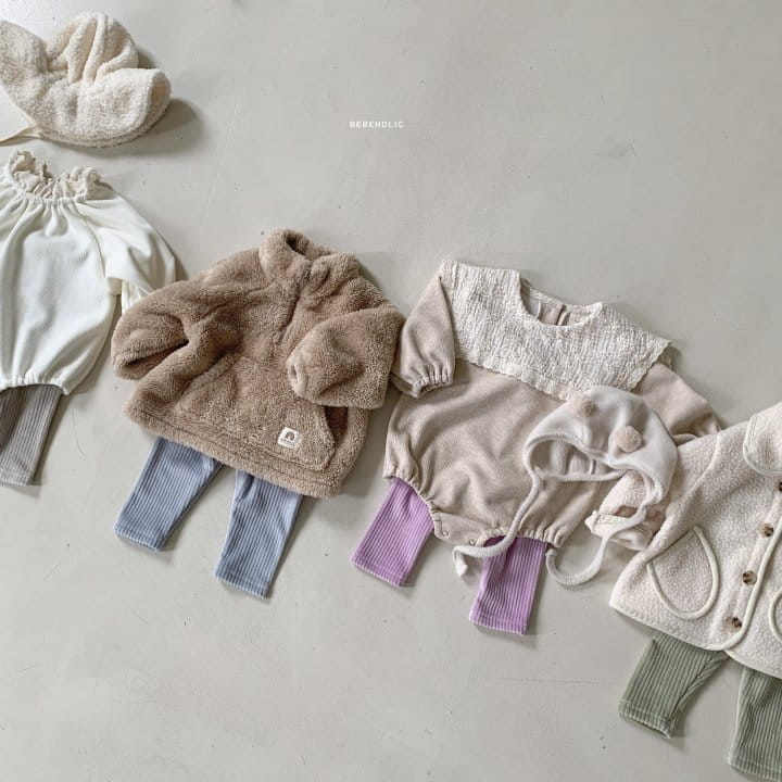 Bebe Holic - Korean Baby Fashion - #babyboutiqueclothing - Soft Mink Leggings - 2