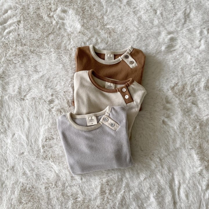 Bebe Holic - Korean Baby Fashion - #babyboutiqueclothing - High Bodysuit - 3