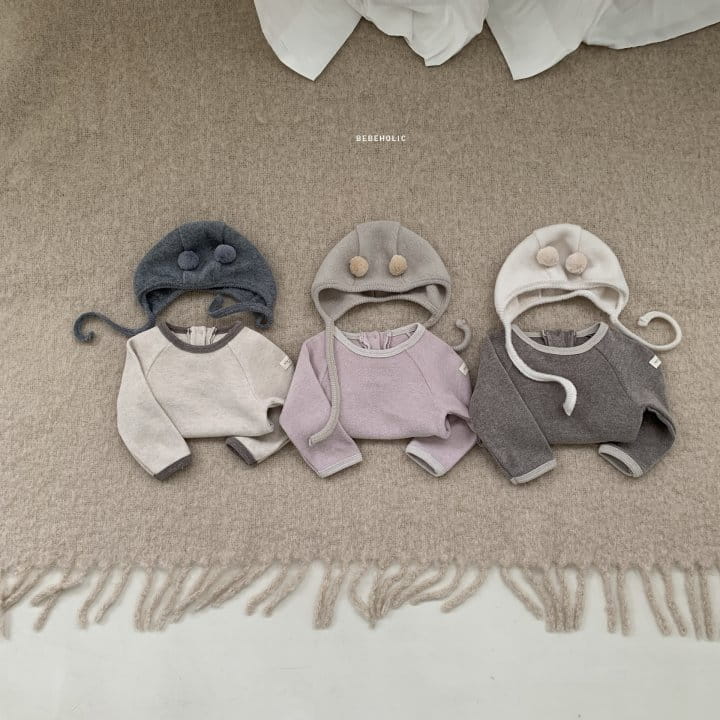 Bebe Holic - Korean Baby Fashion - #babyboutiqueclothing - Acne Knit Bodysuit - 3