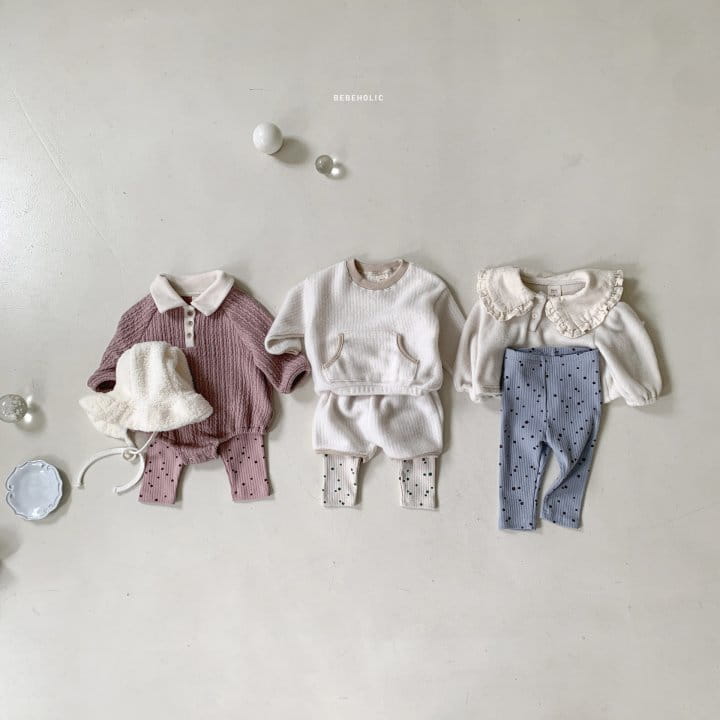 Bebe Holic - Korean Baby Fashion - #babyclothing - Bubble Leggings - 2