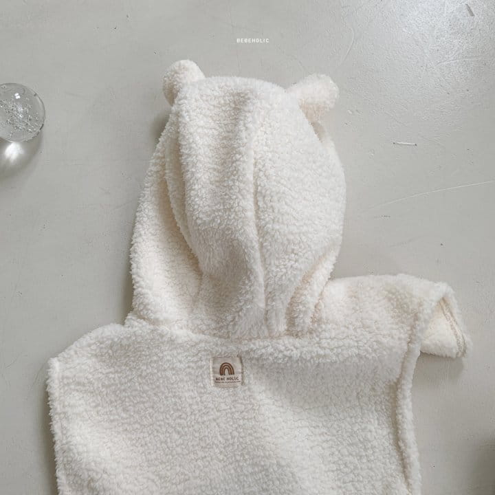 Bebe Holic - Korean Baby Fashion - #babyclothing - Bear Hoody Warmer - 8