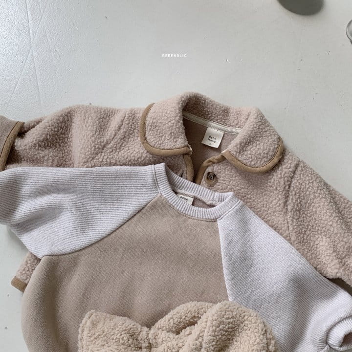 Bebe Holic - Korean Baby Fashion - #babyclothing - Bear Knit Bodysuit - 5