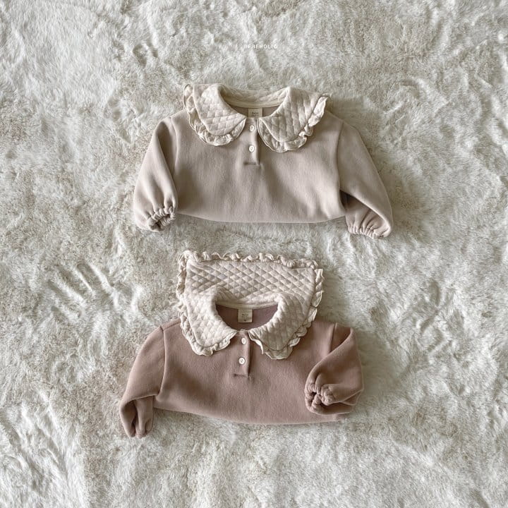 Bebe Holic - Korean Baby Fashion - #babyfashion - Quilting Collar Bodysuit - 10