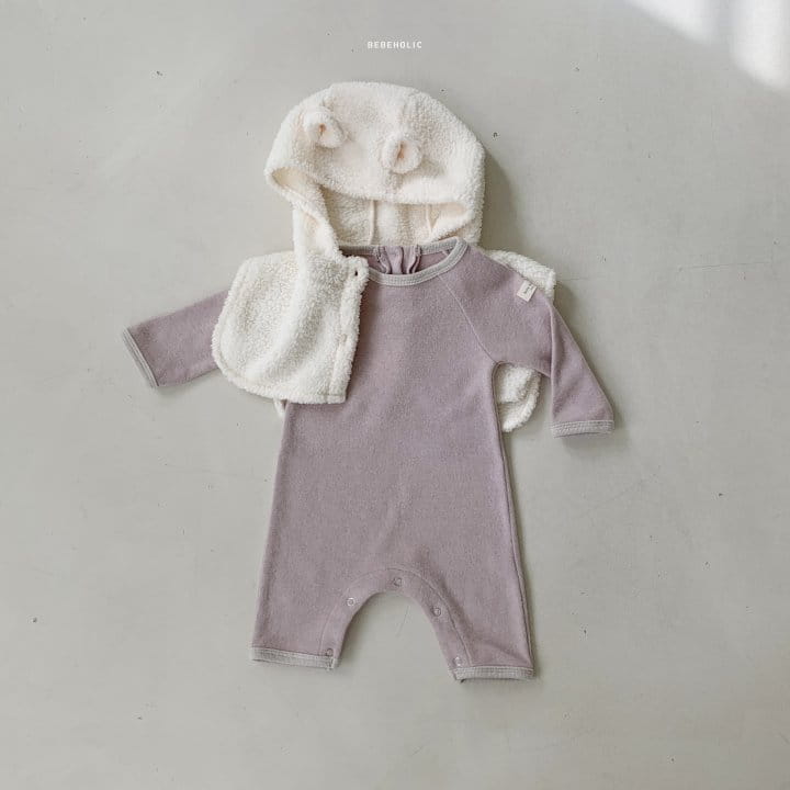 Bebe Holic - Korean Baby Fashion - #babyfever - Acne Knit Bodysuit - 6