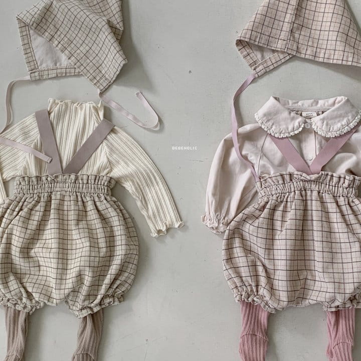 Bebe Holic - Korean Baby Fashion - #babyfever - Goose Bonnet Set - 3