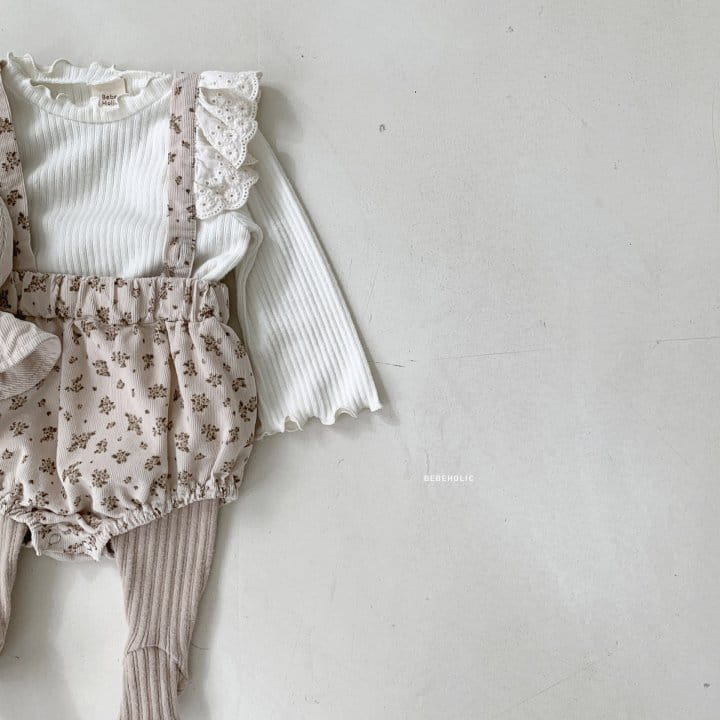 Bebe Holic - Korean Baby Fashion - #babygirlfashion - Songi Dungares Bloomer - 6