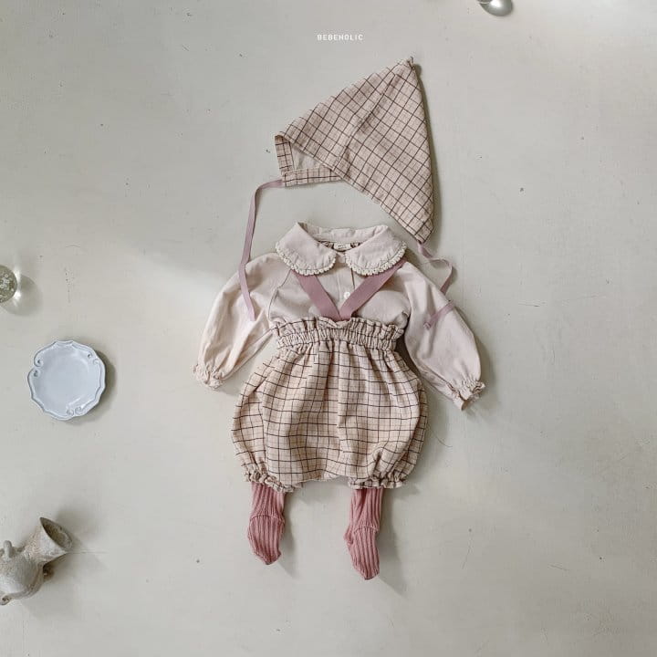 Bebe Holic - Korean Baby Fashion - #babyfever - Goose Bonnet Set - 4