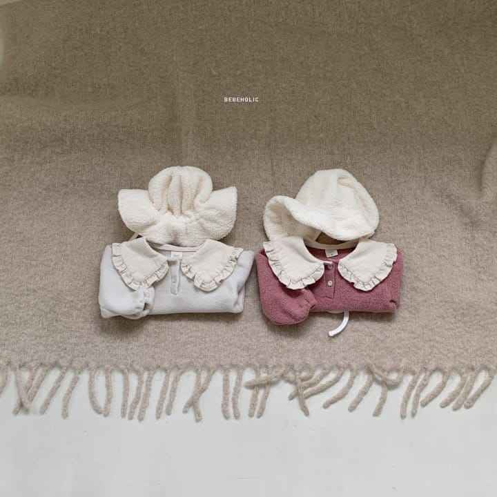 Bebe Holic - Korean Baby Fashion - #babygirlfashion - Collar Knit Blouse - 2