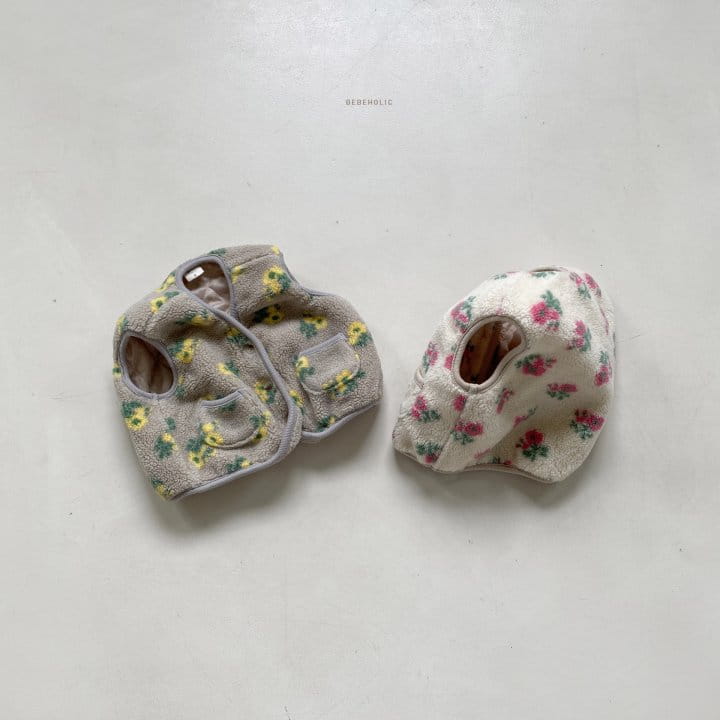 Bebe Holic - Korean Baby Fashion - #babylifestyle - Flower Vest - 10