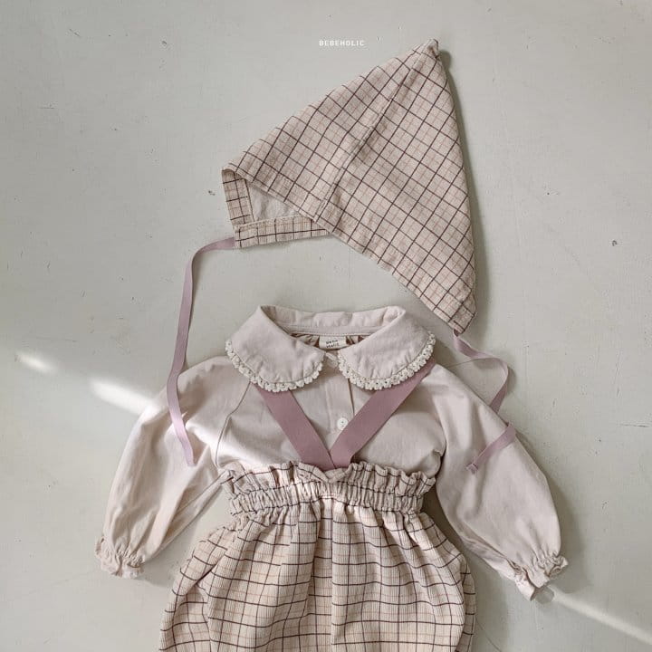 Bebe Holic - Korean Baby Fashion - #babylifestyle - Goose Bonnet Set - 5