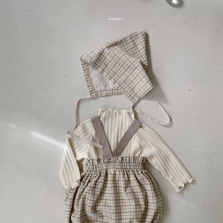 Bebe Holic - Korean Baby Fashion - #babyootd - Goose Bonnet Set - 7