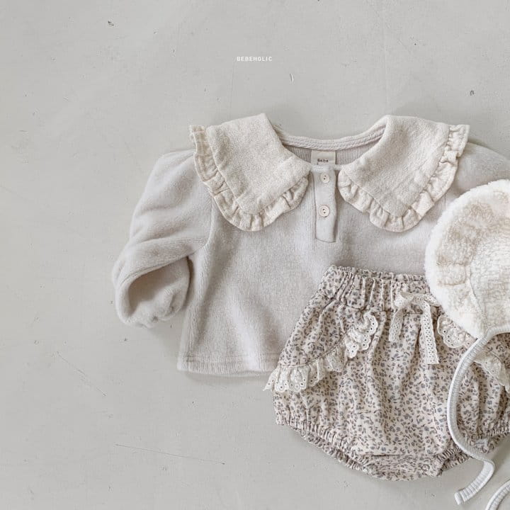 Bebe Holic - Korean Baby Fashion - #babyootd - Collar Knit Blouse - 5