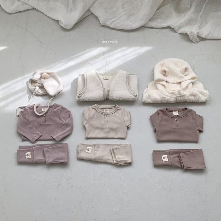 Bebe Holic - Korean Baby Fashion - #babyoutfit - Fobby Bodysuit - 11