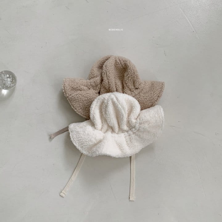 Bebe Holic - Korean Baby Fashion - #babyoutfit - Fleece Bucket Hat - 2