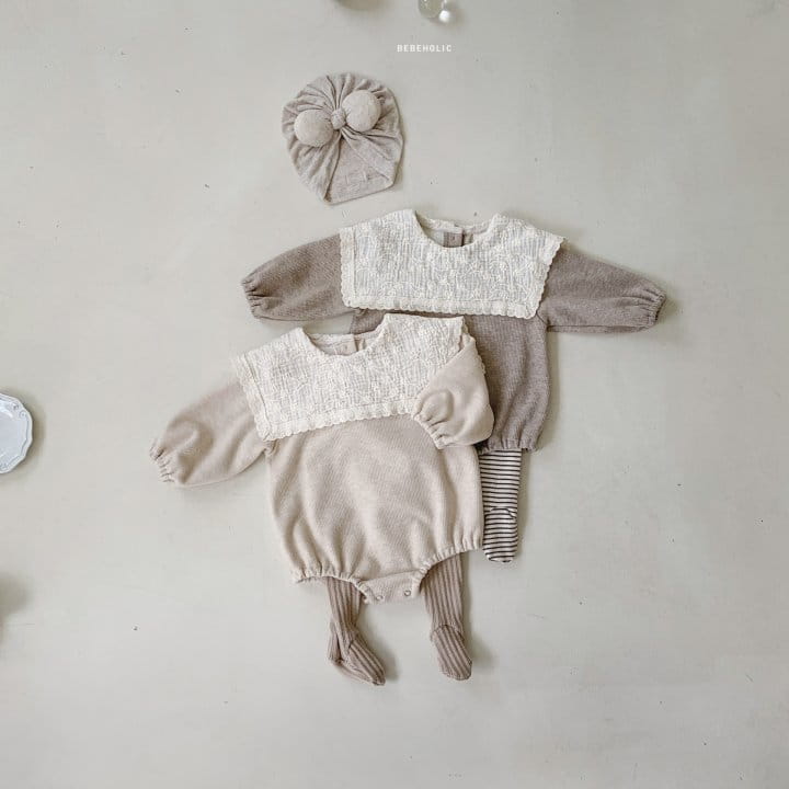 Bebe Holic - Korean Baby Fashion - #babyoutfit - Square Bodysuit - 3