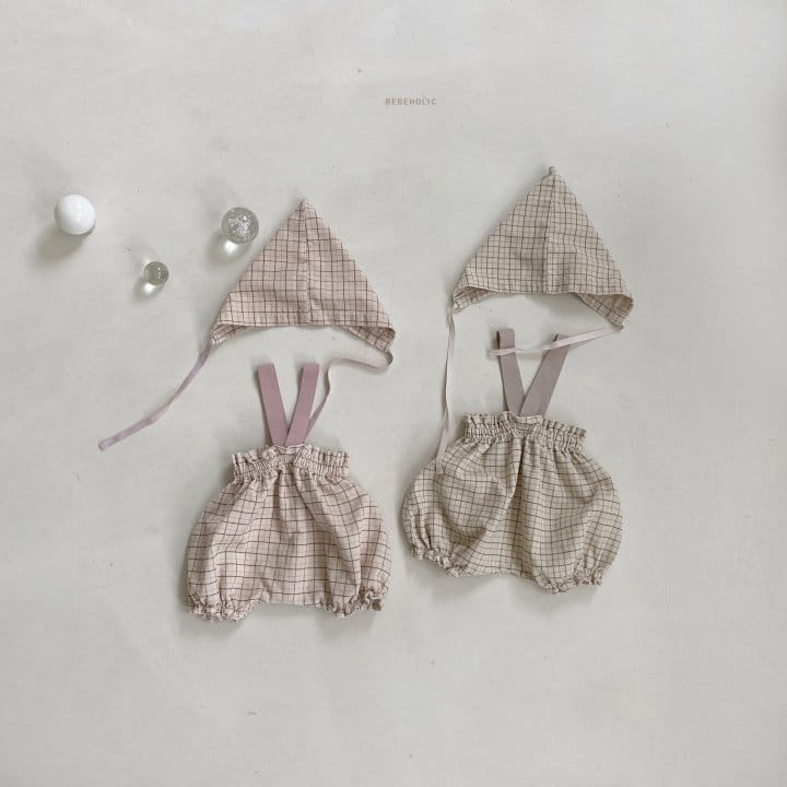 Bebe Holic - Korean Baby Fashion - #babyoutfit - Goose Bonnet Set - 8