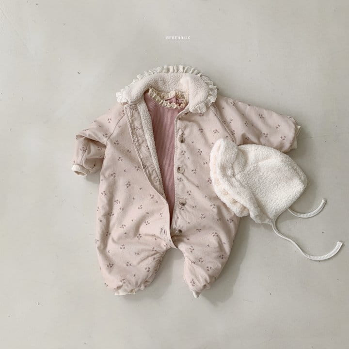 Bebe Holic - Korean Baby Fashion - #babywear - Uni Collar Pdding Bodysuit - 8