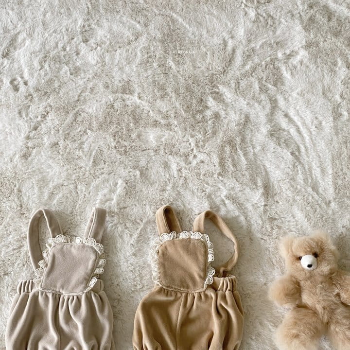 Bebe Holic - Korean Baby Fashion - #babywear - Embo Frill Dungarees - 11
