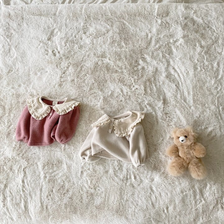 Bebe Holic - Korean Baby Fashion - #babywear - Collar Knit Blouse - 8