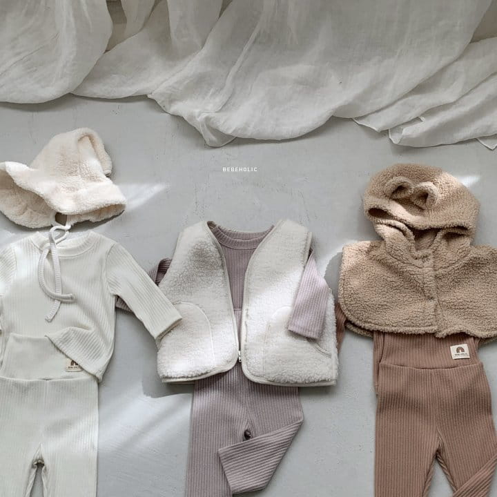 Bebe Holic - Korean Baby Fashion - #onlinebabyshop - Triangle Stomach Set - 11