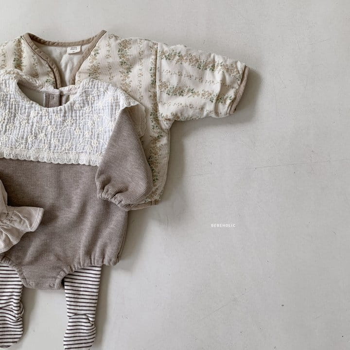 Bebe Holic - Korean Baby Fashion - #onlinebabyshop - Square Bodysuit - 7