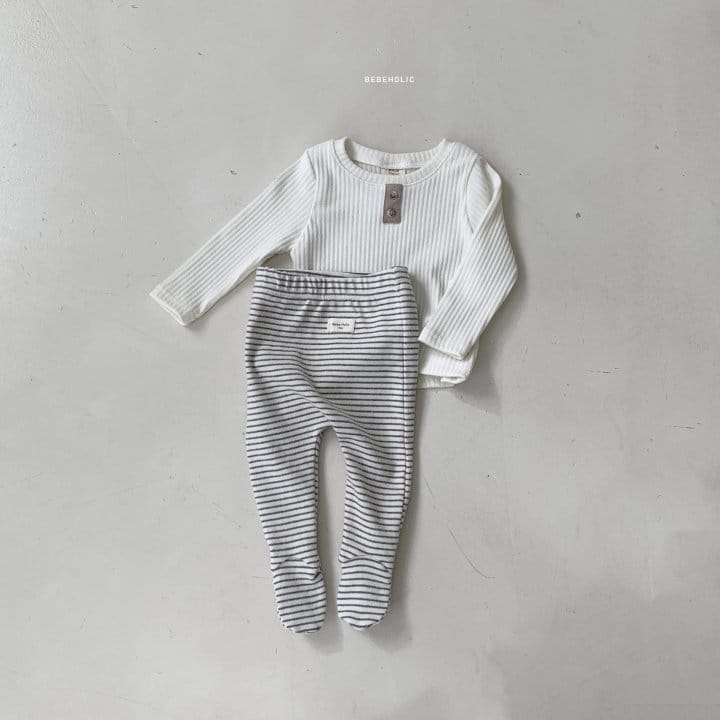 Bebe Holic - Korean Baby Fashion - #smilingbaby - Button Tee - 5