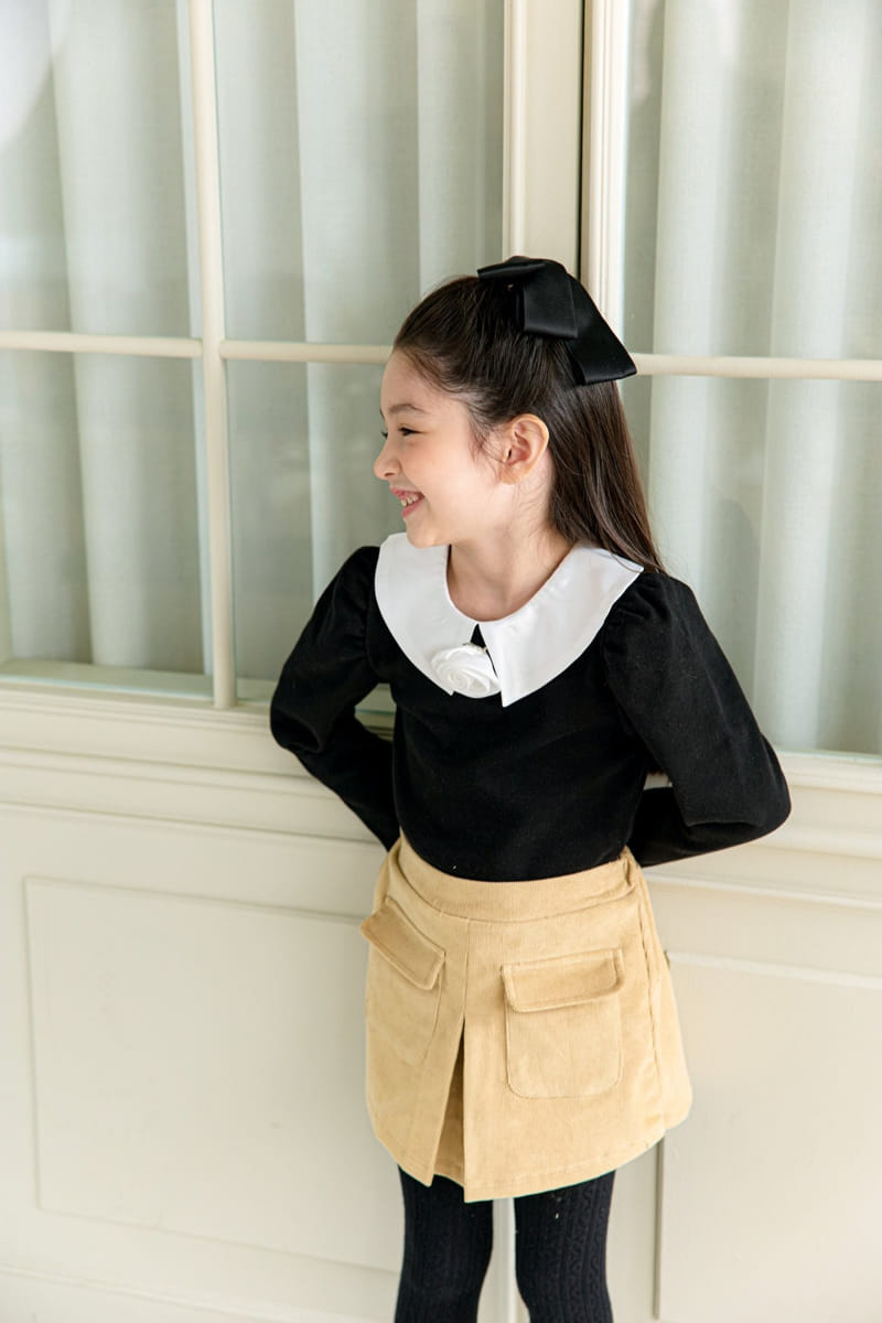 Berry Berry - Korean Children Fashion - #minifashionista - Rose Fleece Tee