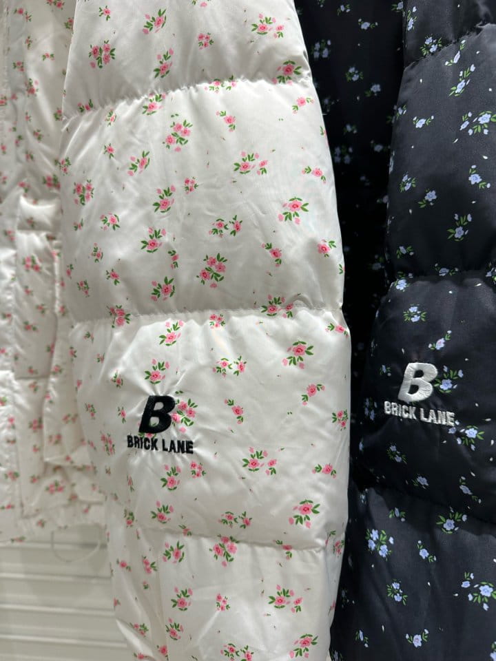 Bricklane - Korean Women Fashion - #womensfashion - Flower Boxy Jacket