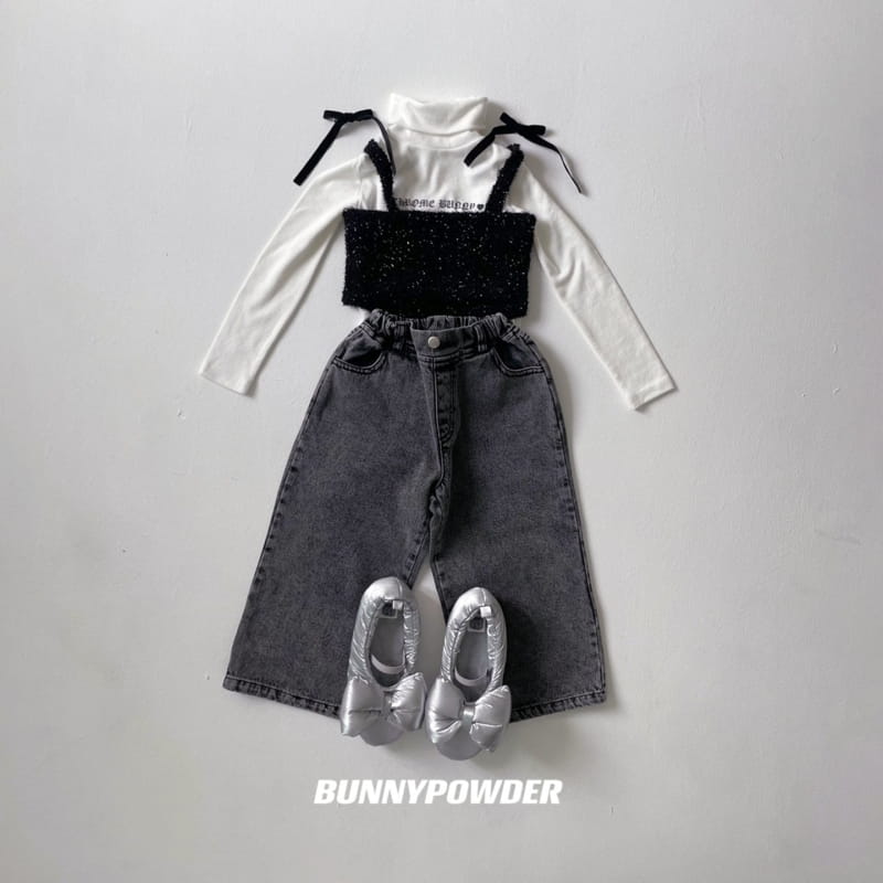 Bunny Powder - Korean Children Fashion - #childofig - Crom Turtleneck Tee with Mom - 10