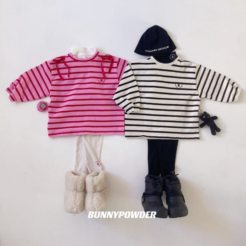 Bunny Powder - Korean Children Fashion - #Kfashion4kids - Bbong St Tee with Mom - 4