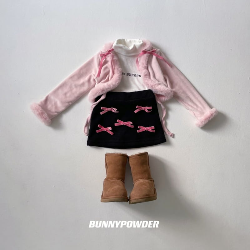 Bunny Powder - Korean Children Fashion - #prettylittlegirls - Crom Turtleneck Tee with Mom - 9