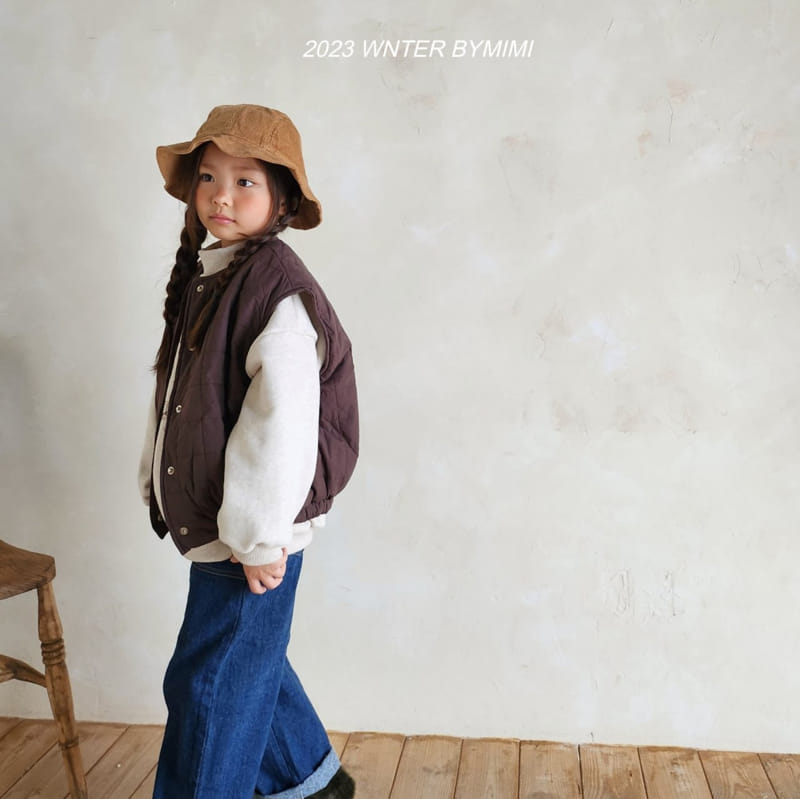 Bymimi - Korean Children Fashion - #kidsshorts - Tami Quilting Vest