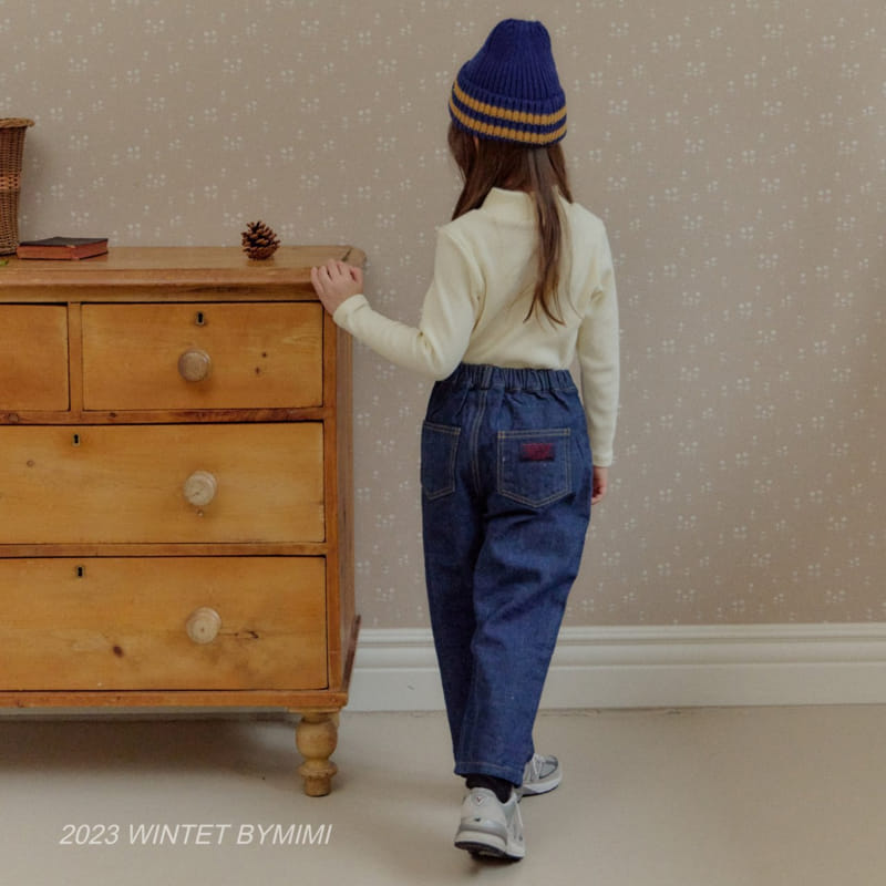 Bymimi - Korean Children Fashion - #minifashionista - Winter Fleece Jeans - 11