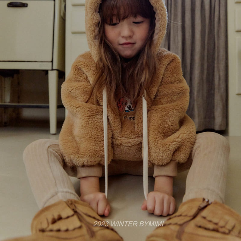 Bymimi - Korean Children Fashion - #prettylittlegirls - Eskimo Hoody Tee - 7