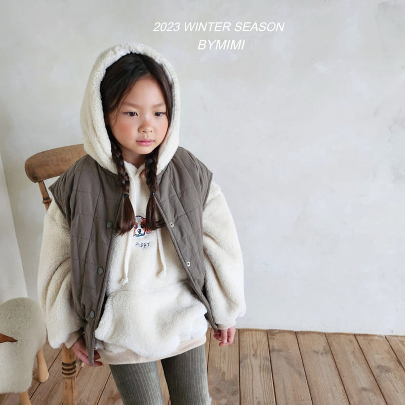 Bymimi - Korean Children Fashion - #stylishchildhood - Tami Quilting Vest - 11