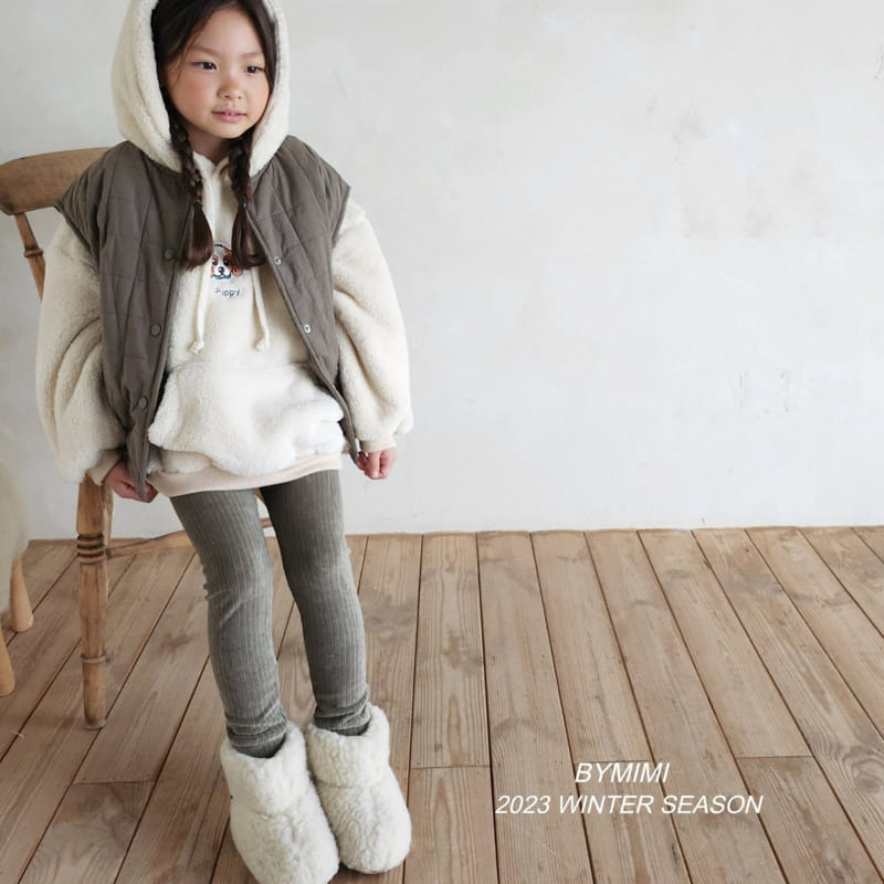 Bymimi - Korean Children Fashion - #todddlerfashion - Tami Quilting Vest - 9